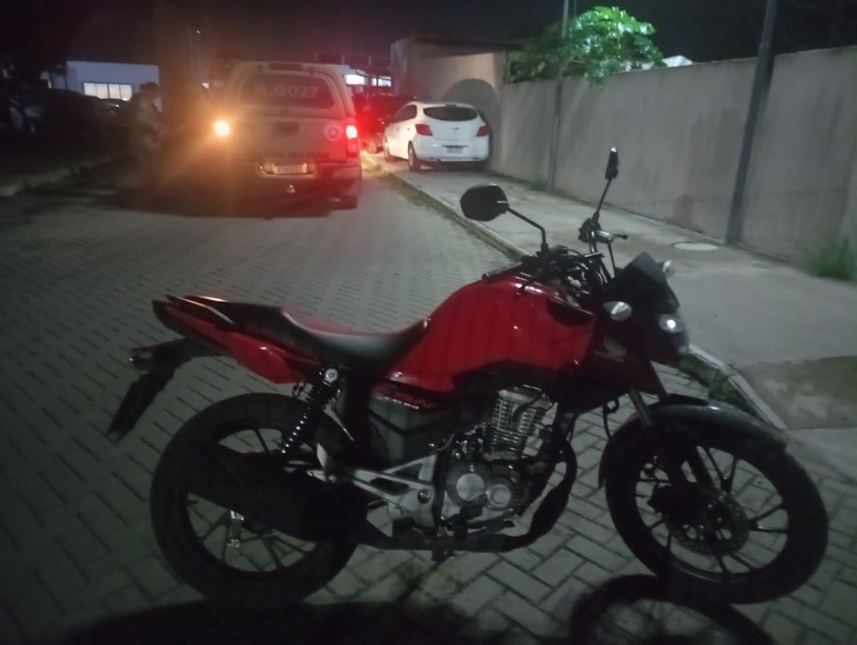 Motocicleta Apreendida