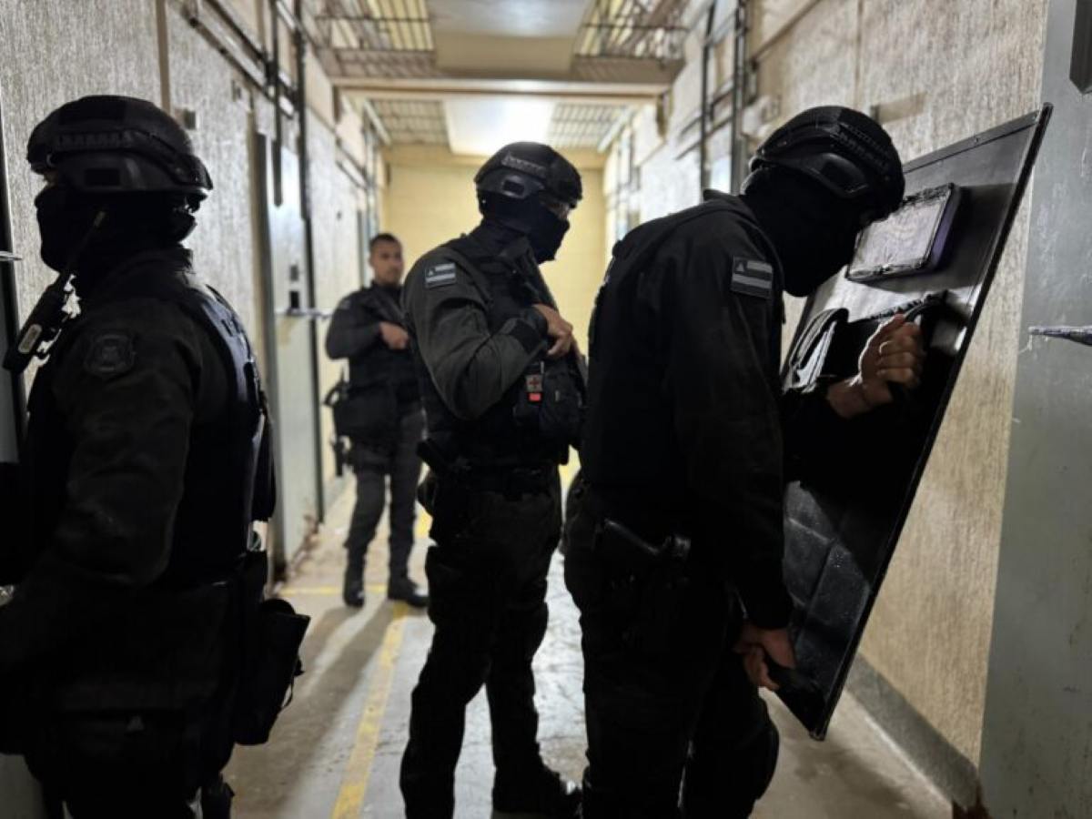 megaoperação integrada no Sistema Prisional