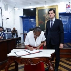 Abertura das ações do Ministério Público estadual em alusão ao '2 de Julho', no município de Cachoeira