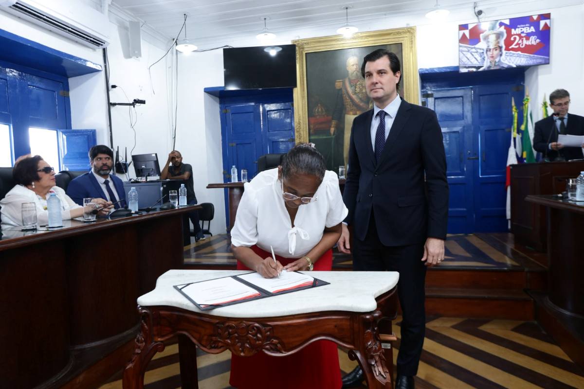 Abertura das ações do Ministério Público estadual em alusão ao '2 de Julho', no município de Cachoeira