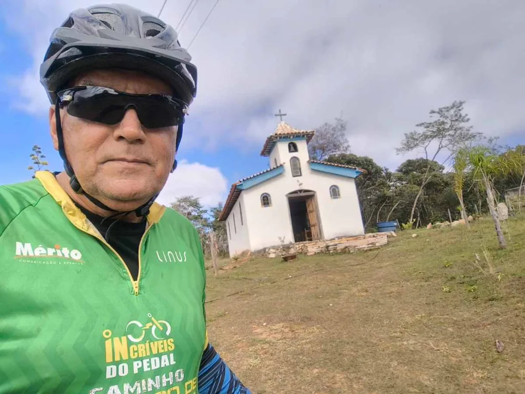 Ciclista - José Augusto - Foto - arquivo pessoal ---