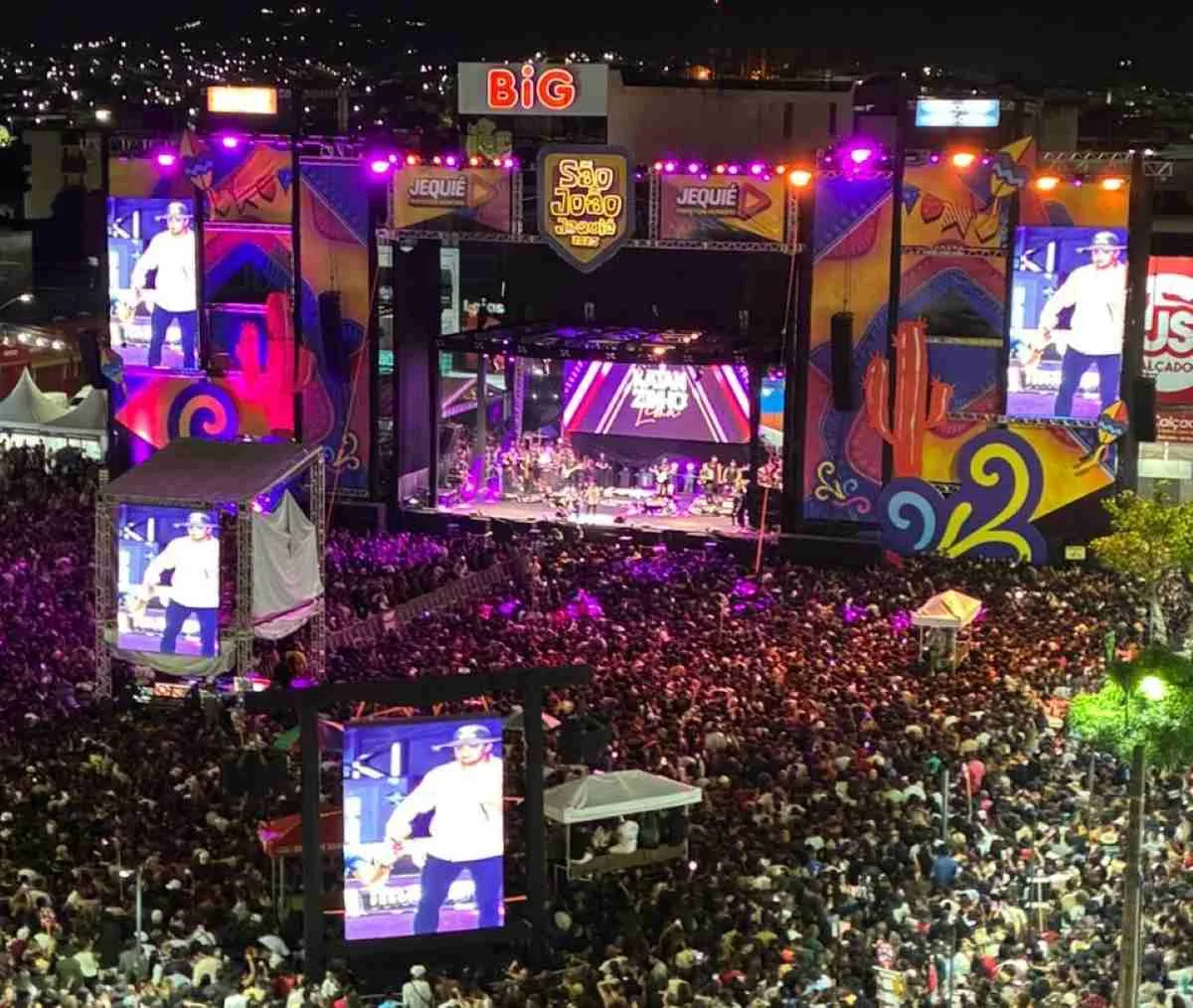 São João de Jequié: cerca de 120 mil pessoas marcam presença na última noite