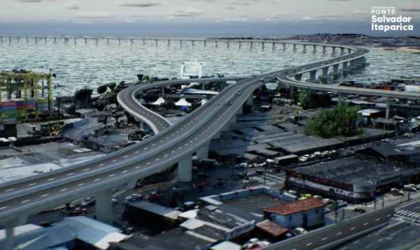 Vídeo inédito detalha projeto da Ponte Salvador-Itaparica e marca estreia da Concessionária nas redes sociais