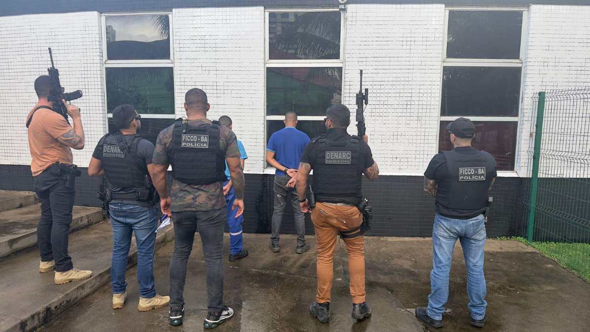 Operação da FICCO e Polícia Civil em Salvador