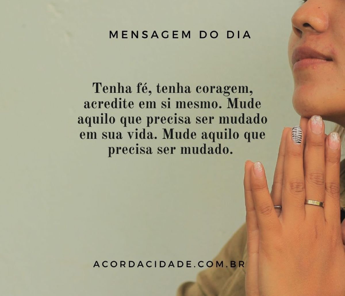 Mensagem do dia