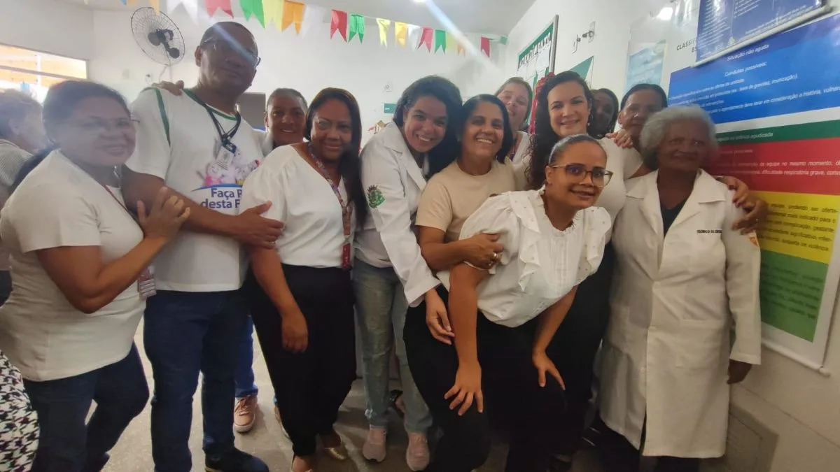 Feira de Saúde é realizada no George Américo com distribuição de cestas básicas
