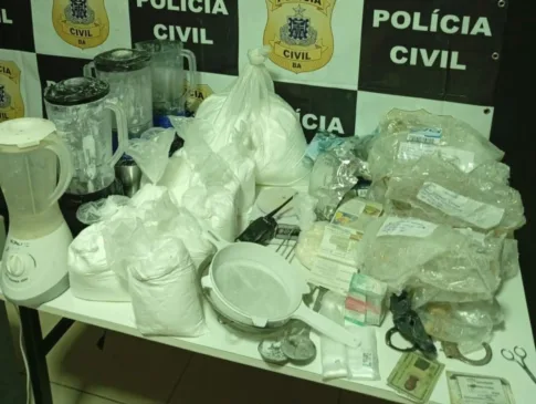 Apreensão de Drogas