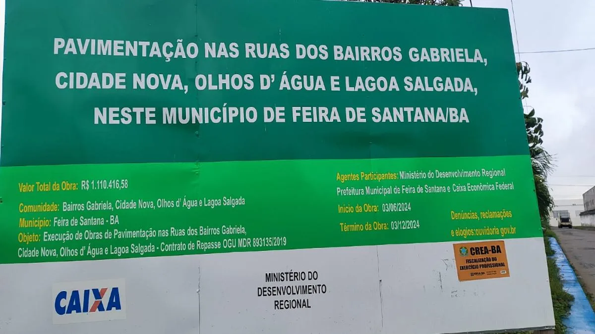 Pavimentação da Rua João Beda Mendonça, bairro Lagoa Salgada