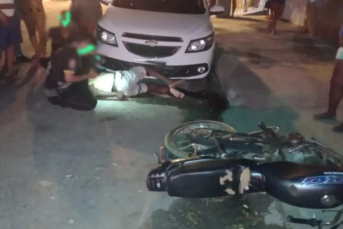 Motociclista tem pé amputado após grave acidente em Guanambi; motorista fugiu sem prestar socorro