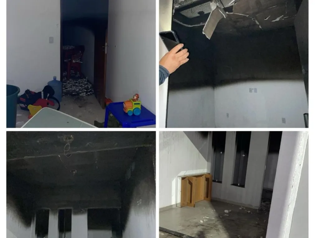 Homem é preso em flagrante por incendiar casa da ex-companheira