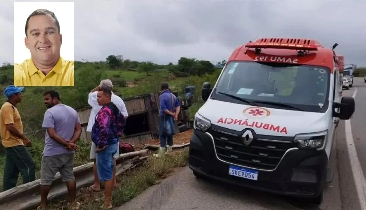 Ex-candidato a prefeito de Araci, Zelito Maia, morre após grave acidente