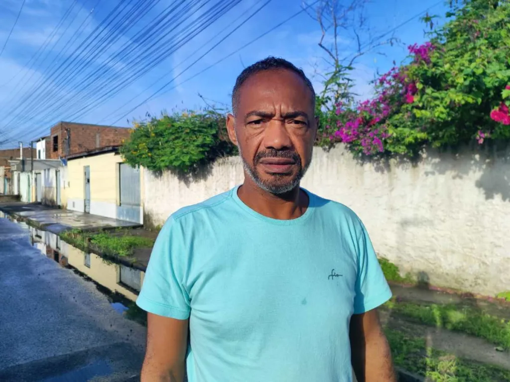 Edimilson dos Santos, presidente da associação de moradores do bairro Panorama