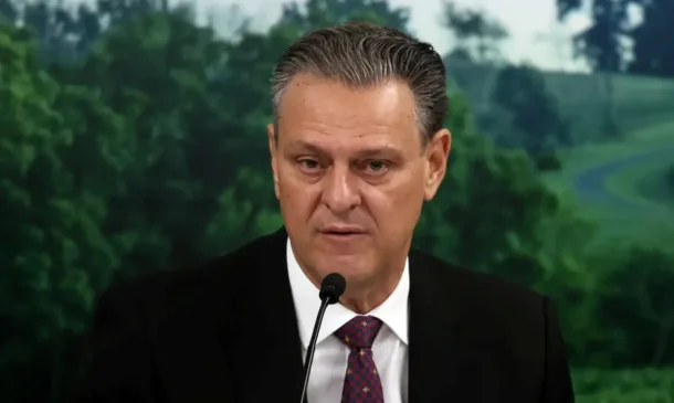 Ministro da Agricultura e Pecuária Carlos Fávaro