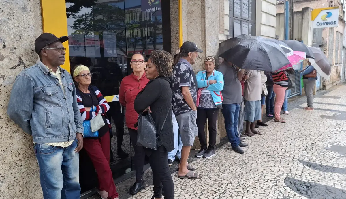 Agências dos Correios - aposentados - INSS