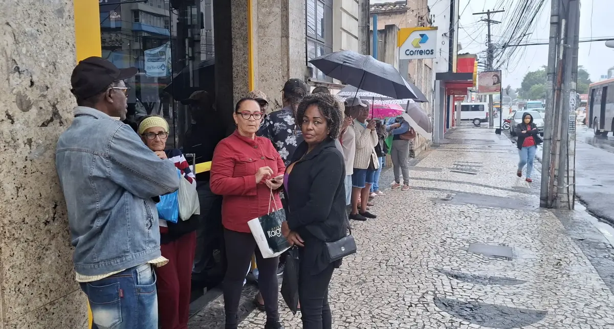 Agências dos Correios - aposentados - INSS