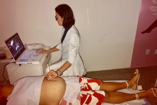 Ecocardiograma Fetal realizado no Ambulatorio de Saude da Mulher