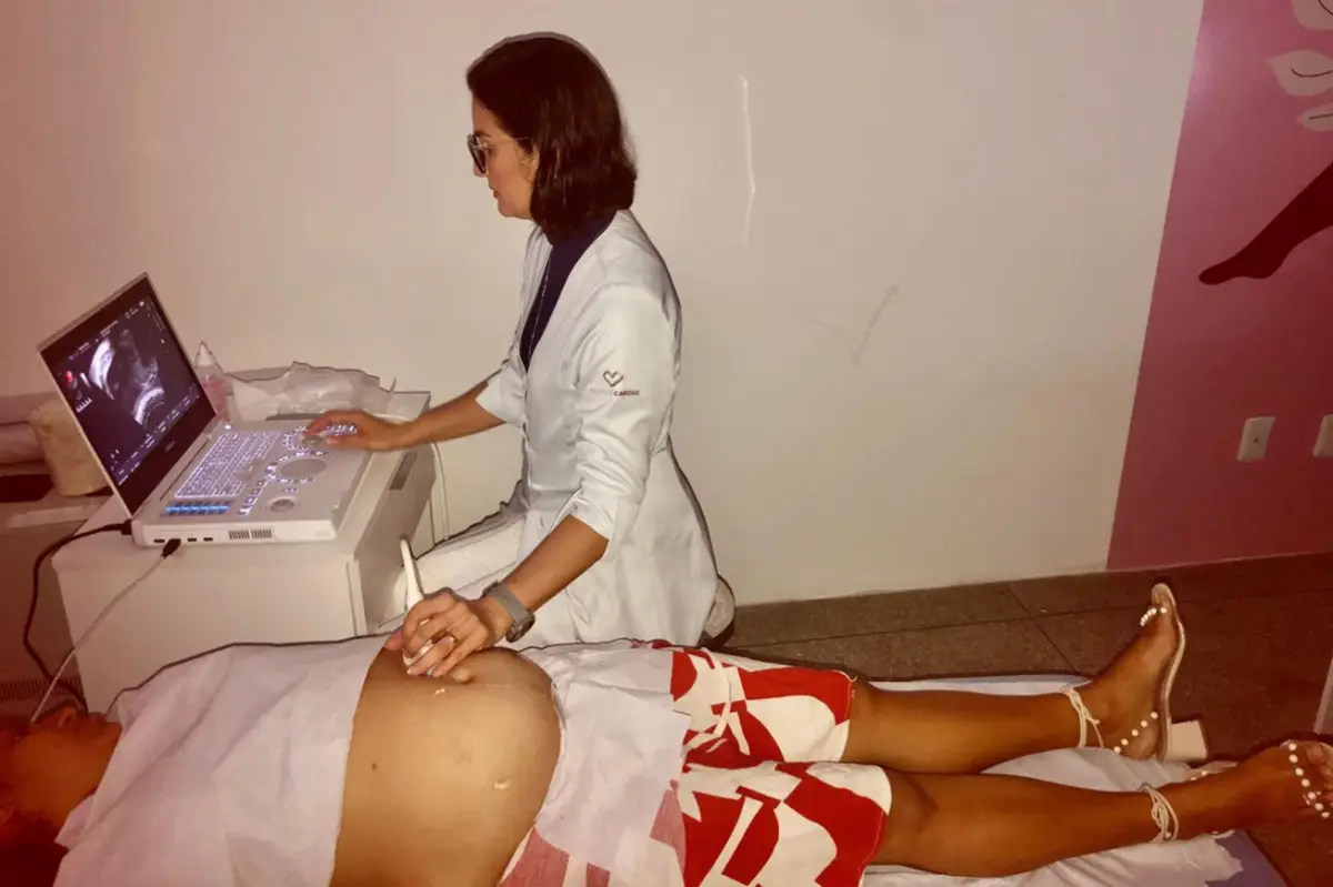 Ecocardiograma Fetal realizado no Ambulatorio de Saude da Mulher