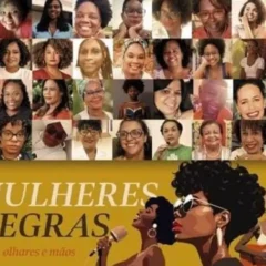 Antologia Mulheres Negras - Legenda_ “Escrevivências é o ato de escrever a partir das experiências de vida, com um olhar crítico e transformador”. - Conceição Evaristo.