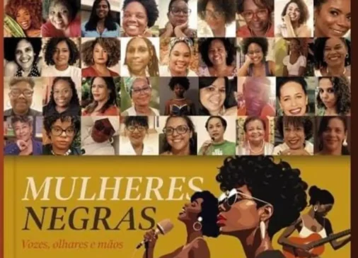 Antologia Mulheres Negras - Legenda_ “Escrevivências é o ato de escrever a partir das experiências de vida, com um olhar crítico e transformador”. - Conceição Evaristo.