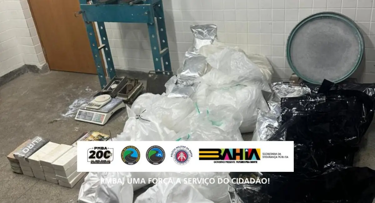 tráfico apreensão