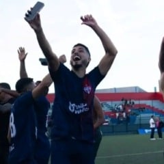 Bahia de Feira segura empate contra o Galícia e conquista Série B do Baianão