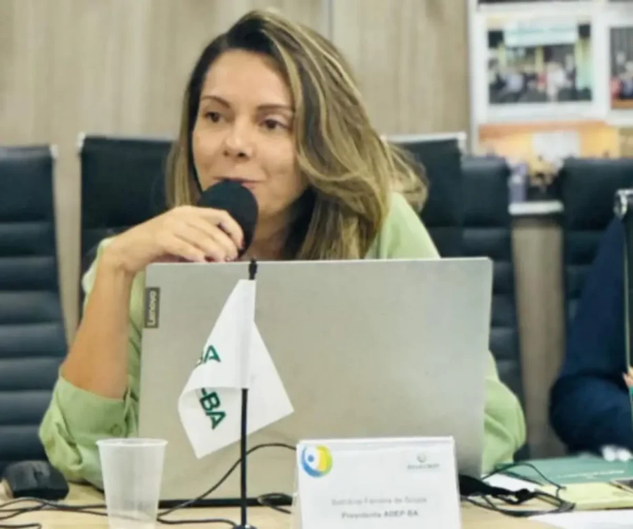 Bethânia Ferreira - presidenta da ADEP
