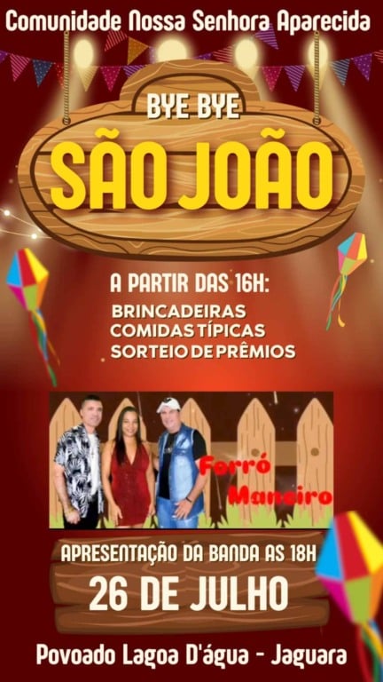 Bye Bye São João Jaguara