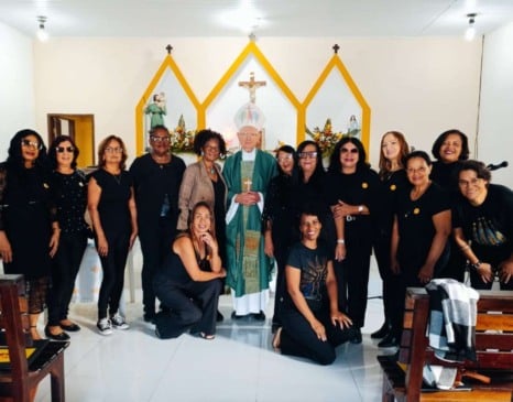 Coral da APLB faz apresentação durante Festa de São Cristóvão em Feira de Santana
