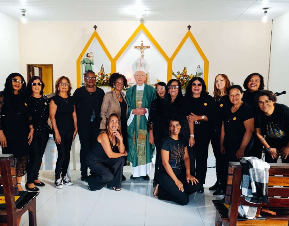 Coral da APLB faz apresentação durante Festa de São Cristóvão em Feira de Santana