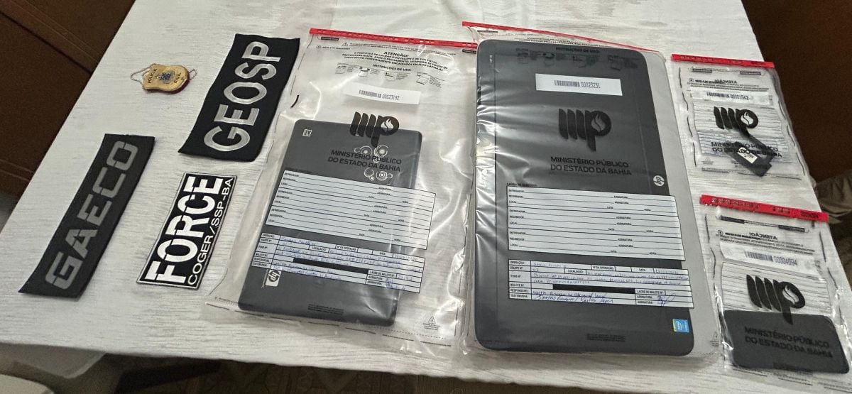 Segunda fase da “Operação Sangue Oculto” cumpre mandados de busca e apreensão contra policial civil em municípios do interior baiano