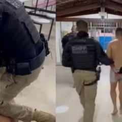 Homem procurado é preso em escola municipal de Lauro de Freitas