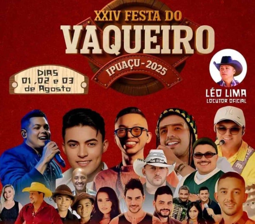 Distrito de Ipuaçu realiza a XXIV Festa do Vaqueiro