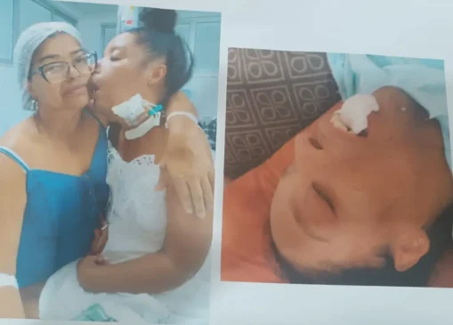 filha tem lesão cerebral e mãe pode parar de andar