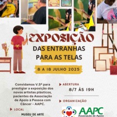 Divulgar a exposição "Das entranhas para a tela", que será exibida no MAC