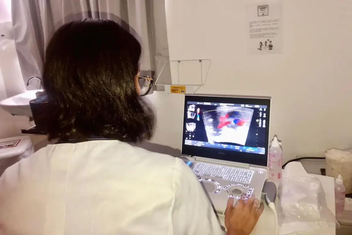 Ecocardiograma Fetal realizado no Ambulatorio de Saude da Mulher