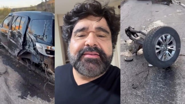 Cantor Fabiano Menotti se pronuncia após acidente de carro