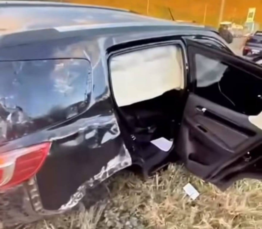 Cantor Fabiano Menotti se pronuncia após acidente de carro