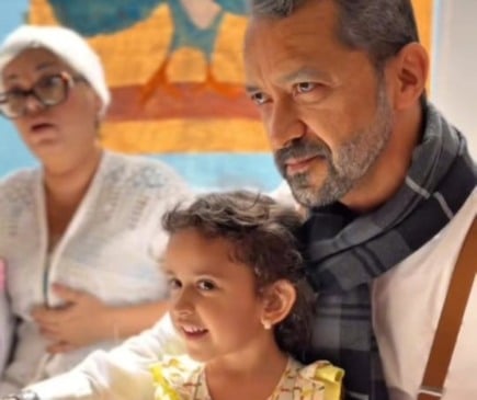 Família caracterizada como avós