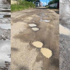 Buracos em vias públicas causam transtornos em Feira de Santana