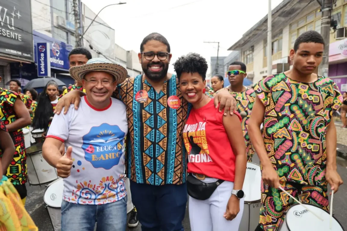 Felipe Freitas no bando - secretário