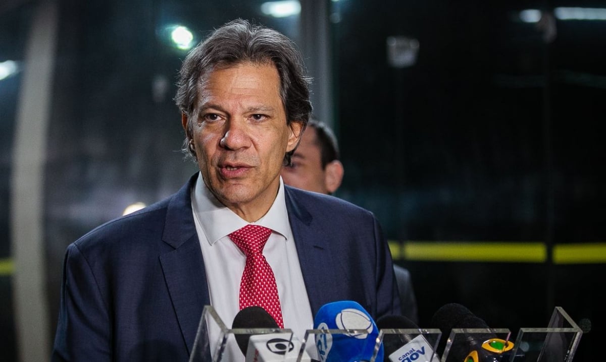 Fernando Haddad - ministro da Fazenda