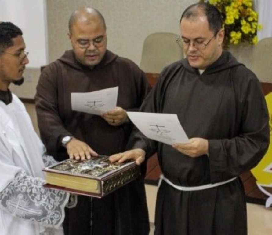 Frei Marcos Martins é eleito novo Ministro Provincial dos Frades Capuchinhos da Bahia e Sergipe