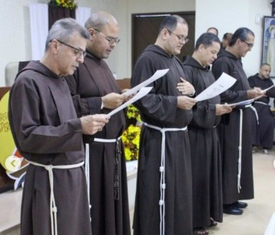 Frei Marcos Martins é eleito novo Ministro Provincial dos Frades Capuchinhos da Bahia e Sergipe