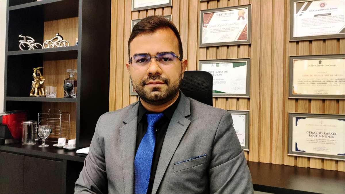 Geraldo Rafael Rocha Nunes - especialista em Direito de Trânsito - Foto - Ed Santos