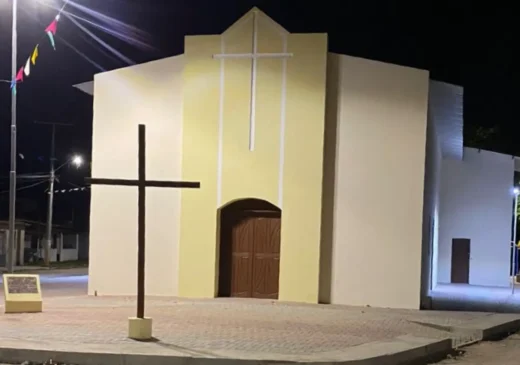 Igreja de Santo Antônio no distrito de Matinha