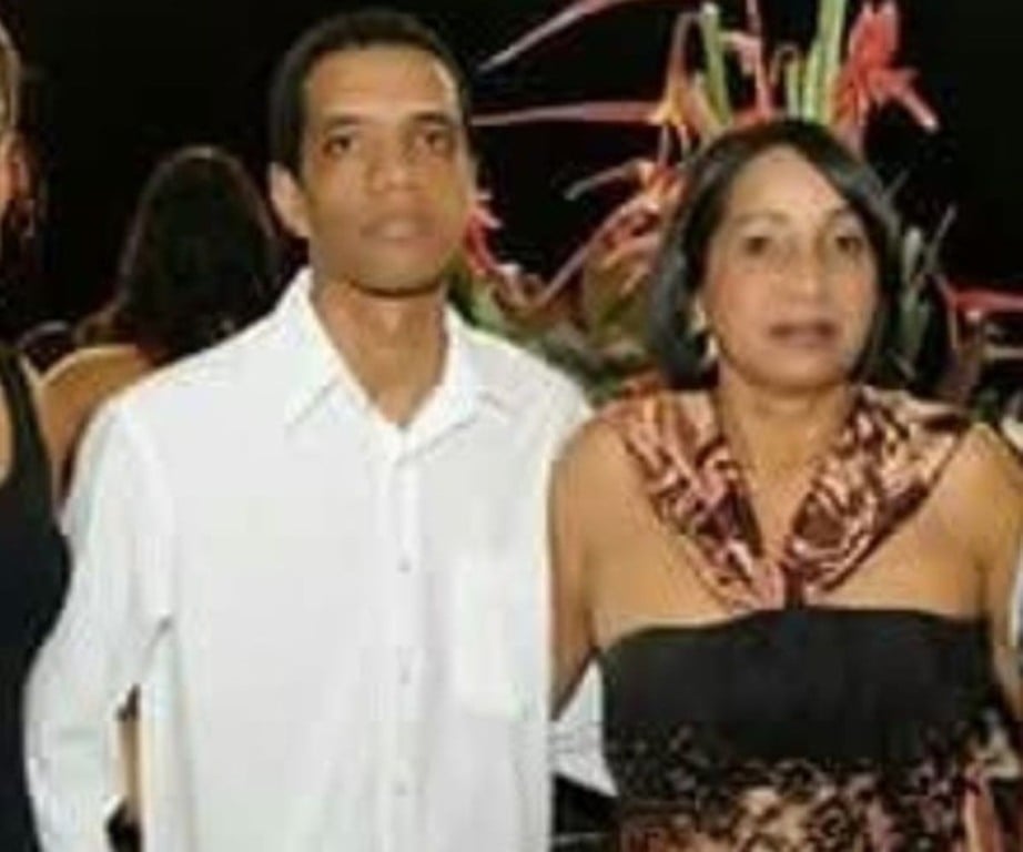 Iolanda Soares e o filho