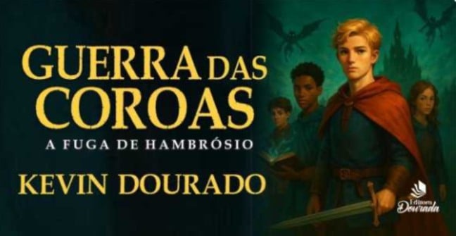 "Guerras das Coroas": autor de 16 anos lança livro neste sábado (12)