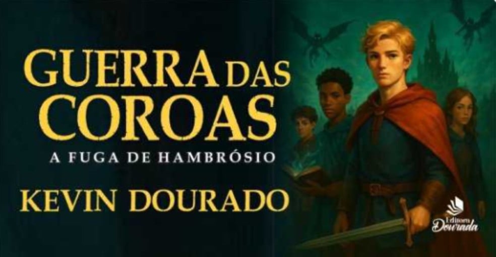 "Guerras das Coroas": autor de 16 anos lança livro neste sábado (12)