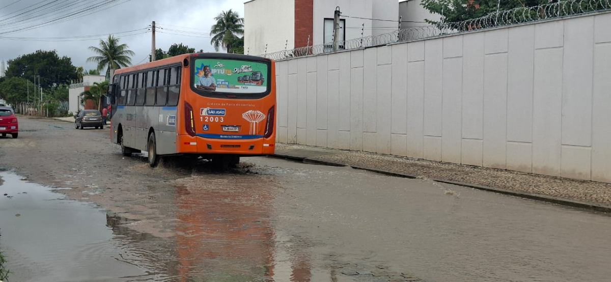 Ruas no Loteamento parque centauro, bairro do sim