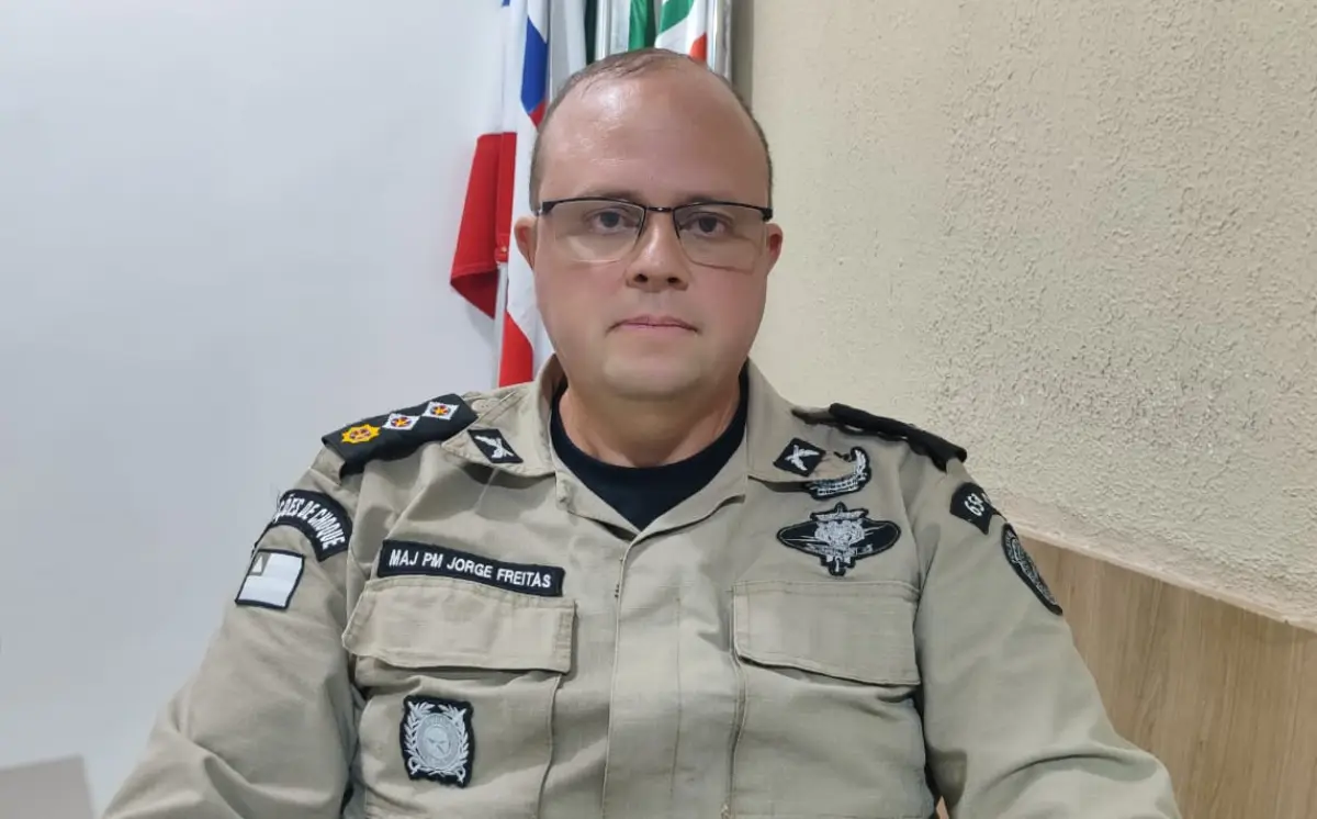 Major PM Jorge Freitas - 65ª CIPM